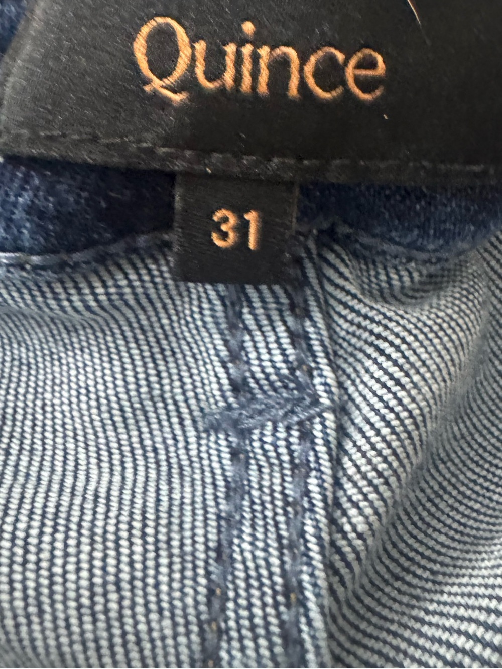 Quince Luna Flare Jeans Midnight Size 31 - Picture 4 of 6